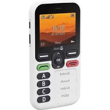 mobiele telefoon met grote toetsen