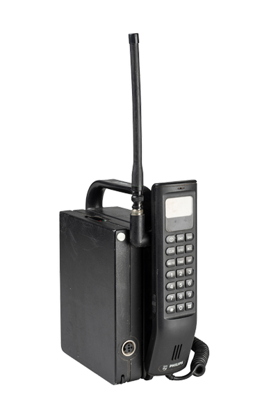eerste mobiele telefoon philips